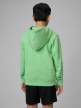 mini: Chłopięca bluza nierozpinana z kapturem 4F 4FJRSS26TSWSM2748 - zielona (6)