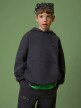 mini: Chłopięca bluza nierozpinana z kapturem 4F 4FJRSS26TSWSM2828 - szara (2)