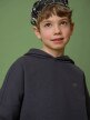 mini: Chłopięca bluza nierozpinana z kapturem 4F 4FJRSS26TSWSM2828 - szara (5)