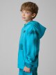 mini: Chłopięca bluza rozpinana z kapturem 4F 4FJRSS26TSWSM2906 - niebieska (3)