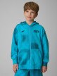  4F JUNIOR Chłopięca bluza rozpinana z kapturem 4F 4FJRSS26TSWSM2906  niebieska Niebieski