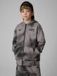mini: Chłopięca bluza rozpinana z kapturem 4F 4FJRSS26TSWSM2906 - szara (1)