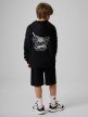 mini: Chłopięca bluza rozpinana z kapturem 4F 4FJRSS26TSWSM3052 - czarna (7)