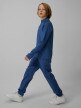 mini: Chłopięca bluza treningowa 4F 4FJWSS26TFSWM689 - granatowa (3)