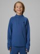 mini: Chłopięca bluza treningowa 4F 4FJWSS26TFSWM689 - granatowa (1)