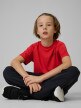  4F JUNIOR Chłopięca koszulka treningowa 4F 4FJWSS26TFTSM1971  czerwona Pomarańczowy
