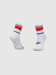 Chłopięce skarpetki casual (2-pack) 4F 4FJWSS25USOCM435 - multikolor