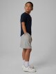 mini: Chłopięce spodenki dresowe 4F 4FJRSS26TSHOM0866 - szare (3)