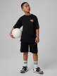 mini: Chłopięce spodenki dresowe 4F 4FJWSS26TSHOM785 - czarne (1)