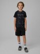 mini: Chłopięce spodenki treningowe 4F 4FJRSS26TFSHM1693 - czarne (5)