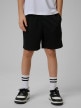 mini: Chłopięce spodenki treningowe 4F 4FJWSS26TFSHM1388 - czarne (2)