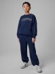 mini: Chłopięce spodnie dresowe 4F 4FJRSS26TTROM1731 - granatowe (5)