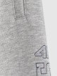 mini: Chłopięce spodnie dresowe 4F 4FJRSS26TTROM1733 - szare (9)