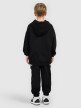 mini: Chłopięce spodnie dresowe 4F 4FJRSS26TTROM1874 - czarne (6)