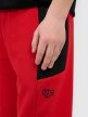 mini: Chłopięce spodnie dresowe 4F 4FJRSS26TTROM1874 - czerwone (4)