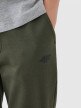 Chłopięce spodnie dresowe 4F 4FJWMM00TTROM0811 - khaki