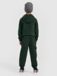 mini: Chłopięce spodnie dresowe joggery 4F 4FJRAW25TTROM1841 - zielone (6)