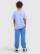 mini: Chłopięce spodnie dresowe joggery 4F 4FJWSS26TTROM1506 - niebieskie (6)