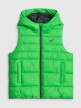 mini: Chłopięcy bezrękawnik puchowy pikowany 4F 4FJWSS26TVJAM313 - zielony (7)