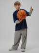 mini: Chłopięcy longsleeve z nadrukiem 4F 4FJRSS26TLONM631 - granatowy (3)