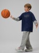 mini: Chłopięcy longsleeve z nadrukiem 4F 4FJRSS26TLONM631 - granatowy (4)