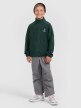 mini: Chłopięcy polar rozpinany ze stójką 4F 4FJRAW25TFLEM438 - zielony (5)