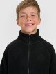 mini: Chłopięcy polar rozpinany ze stójką 4F 4FJRAW25TFLEM490 - czarny (4)