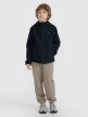 Chłopięcy softshell 4F 4FJWSS25TSOFM306 - czarny
