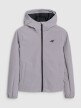 Chłopięcy softshell 4F 4FJWSS25TSOFM306 - szary