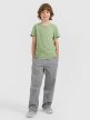 mini: Chłopięcy t-shirt basic 4F 4FJRAW25TTSHM3260 - zielony (2)