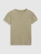 mini: Chłopięcy t-shirt basic 4F 4FJRAW25TTSHM3260 - zielony (5)