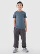 Chłopięcy t-shirt basic 4F 4FJWSS25TTSHM2178 - niebieski