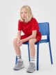 Chłopięcy t-shirt oversize 4F 4FJWSS25TTSHM2324 - czerwony