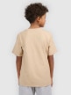 mini: Chłopięcy t-shirt regular 4F 4FJWSS26TTSHM3006 - beżowy (6)
