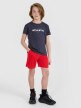 Chłopięcy t-shirt treningowy 4F 4FJWSS25TFTSM1209 - szary