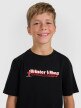mini: Chłopięcy t-shirt z nadrukiem 4F 4FJRAW25TTSHM3168 - czarny (4)