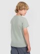 Chłopięcy t-shirt z nadrukiem 4F 4FJRAW25TTSHM3205 - zielony