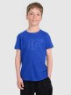 mini: Chłopięcy t-shirt z nadrukiem 4F 4FJRAW25TTSHM3261 - niebieski (1)
