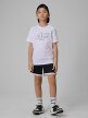 mini: Chłopięcy t-shirt z nadrukiem 4F 4FJRSS26TTSHM3599 - biały (5)