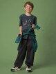 mini: Chłopięcy t-shirt z nadrukiem 4F 4FJRSS26TTSHM3693 - szary (2)