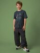 mini: Chłopięcy t-shirt z nadrukiem 4F 4FJRSS26TTSHM3693 - szary (5)