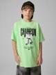 mini: Chłopięcy t-shirt z nadrukiem 4F 4FJRSS26TTSHM3831 - zielony (5)