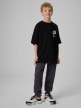 mini: Chłopięcy t-shirt z nadrukiem 4F 4FJRSS26TTSHM3863 - czarny (2)