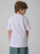 mini: Chłopięcy t-shirt z nadrukiem 4F 4FJRSS26TTSHM4171 - biały (4)