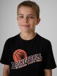 mini: Chłopięcy t-shirt z nadrukiem 4F 4FJRSS26TTSHM4278 - czarny (3)