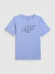 mini: Chłopięcy t-shirt z nadrukiem 4F 4FJWSS26TTSHM3007 - niebieski (7)