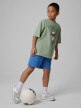 mini: Chłopięcy t-shirt z nadrukiem 4F 4FJWSS26TTSHM3012 - zielony (4)