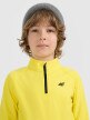 mini: Dziecięca bielizna termiczna ocieplana (góra) 4F 4FJRAW25UBRUU115 - żółta (4)