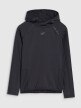 Dziecięca bluza trekkingowa nierozpinana z kapturem 4F 4FJWSS25TFSWU535 - czarna
