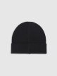 4F JUNIOR Dziecięca czapka beanie 4F 4FJWSS25ACAPU506  szara Czarny